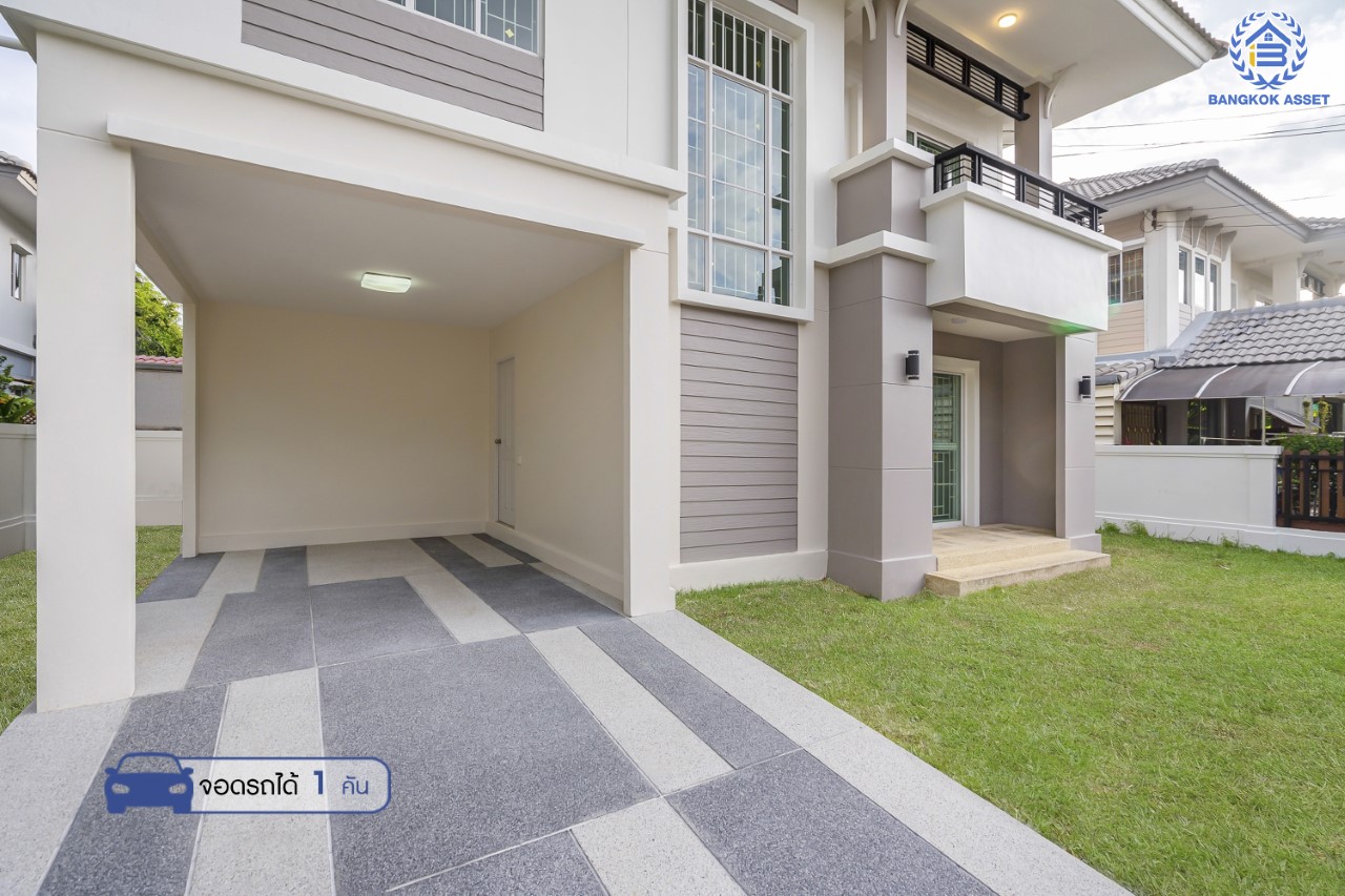 บ้านมือสองตกแต่งใหม่ ม.พฤกษาวิลเลจ10 พระราม5-บางใหญ่ เนื้อที่ 50.8 ตร.ว. ตอบโจทย์ทุกการอยู่อาศัย ฟังก์ชัน 3 ห้องนอน 2 ห้องน้ำ 1 ที่จอดรถ บรรยากาศเป็นส่วนตัว บนทำเลศักยภาพ เชื่อมต่อถนนกาญจนาภิเษก ใกล้เซ็นทรัลเวสต์เกต ทางด่วน และรถไฟฟ้า "สถานีตลาดบางใหญ่"...